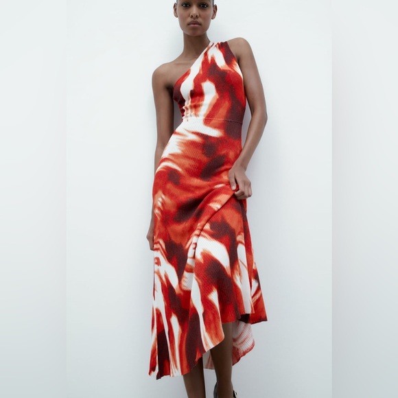 Zara Dresses & Skirts - Zara Asymmetric Dress